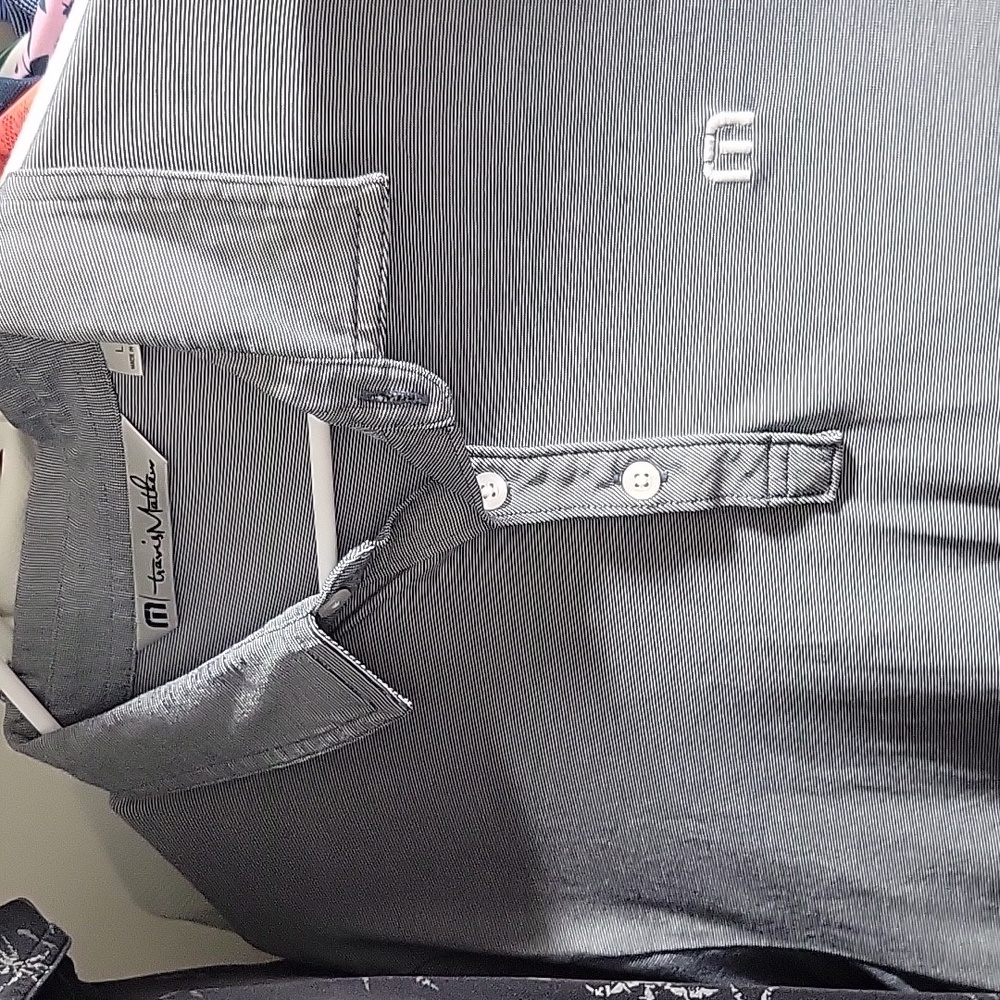 Travis Mathew Gray Polo Shirt